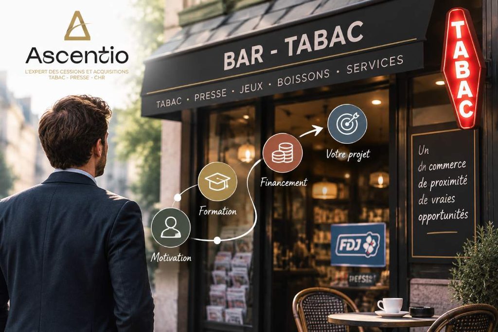 reprendre un bar-tabac sans expérience - Ascentio